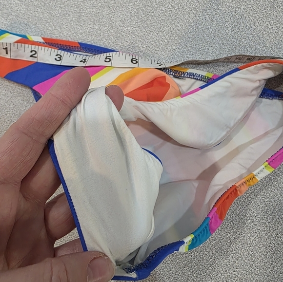 Combo Veronica Beard and Ralph Lauren 2 Piece Swim Colorful Tie-Dye Bikini Set - Picture 12 of 13